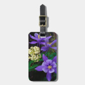 Mutante Wildblumen Gepäckanhänger (Vorderseite vertikal)