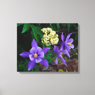 Mutante Wildblumen Leinwanddruck