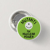 Mutanten für nuklearen Power Button (Vorne & Hinten)