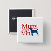 Mutanten gegen Mitt Button (Vorne & Hinten)