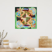 Mutation der Genetik des menschlichen Geschlechts Poster (Küche)