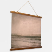 Mutation Seascape Paint Wandteppich Mit Holzrahmen (Gewinkelt)