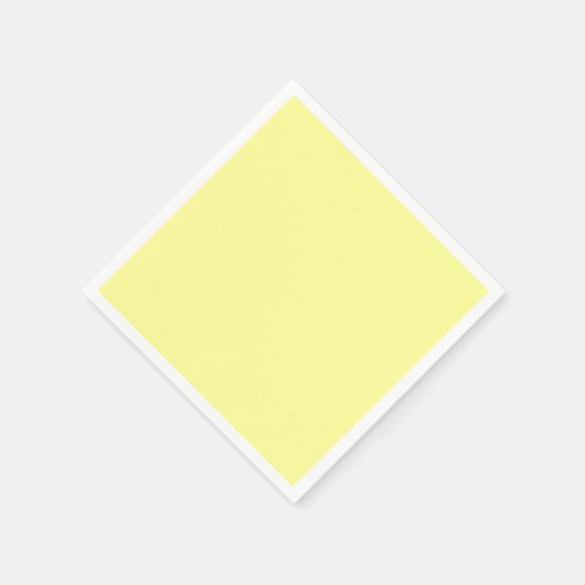 Mutation Solid Light Yellow Serviette (Ecke)
