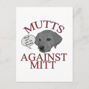 Mutationen gegen den Mitt Postkarte