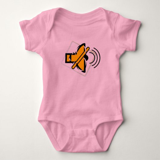 Mute Baby Strampler (Vorderseite)