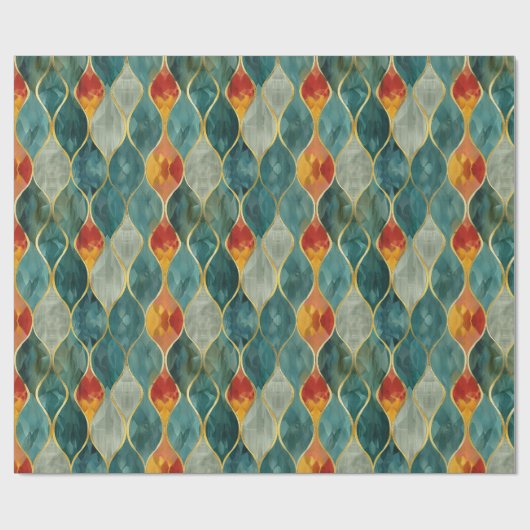 Mute Baubles Christmas Geschenkpapier (Flach)