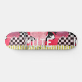 Mute Collage Art Skateboard (Horizontal)