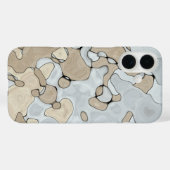 Mute Earth Tones Case-Mate iPhone Hülle (Rückseite (Horizontal))