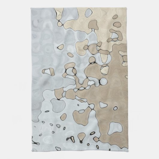 Mute Earth Tones Geschirrtuch (Vertikal)