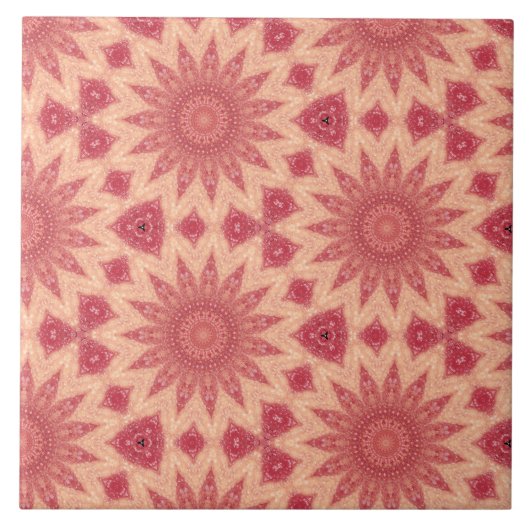 Mute Floral Boho Magic Fliese (Vorderseite)