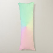 Mute Gradient Ombre Rainbow Pastel Ästhetische Seitenschläferkissen (Vorderseite Vertikal)