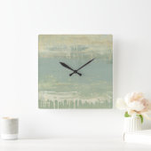 Mute Horizon Quadratische Wanduhr (Zuhause)