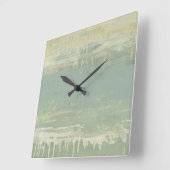 Mute Horizon Quadratische Wanduhr (Winkel)