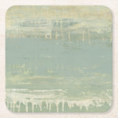 Mute Horizon Rechteckiger Pappuntersetzer (Vorderseite)