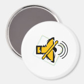 Mute Magnet (Vorderseite/Rückseite)