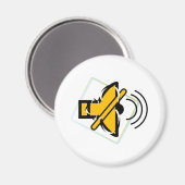 Mute Magnet (Vorderseite/Rückseite)