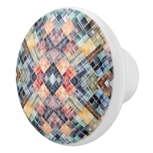 Mute Mosaik Keramikknauf (Rechts)