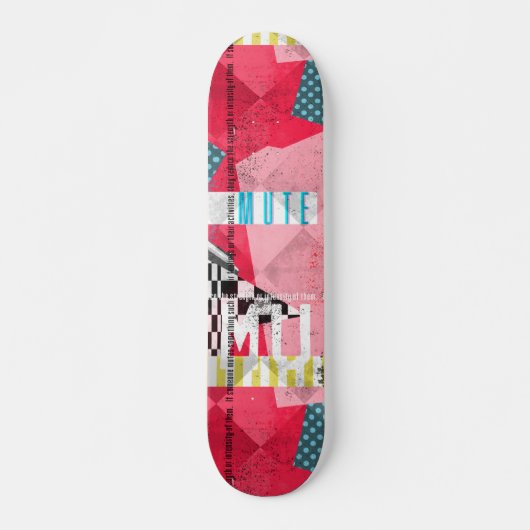 Mute Option c Skateboard (Vorne)