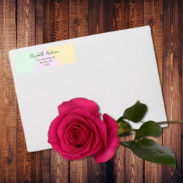 Mute Pastel Geometric Wedding