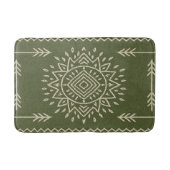 Mute Sage Green Badezimmer Mat Badematte (Vorderseite)