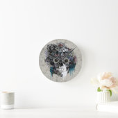 Mute, Sonnenblumenkapsel Runde Wanduhr (Zuhause)