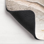 Mute Swan am Morgen Licht Mousepad (Ecke)