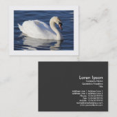 Mute Swan (grenzt) Visitenkarte (Vorne/Hinten)