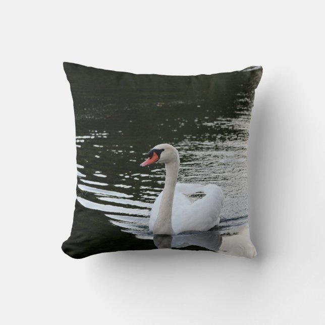 Mute Swan Kissen (Vorderseite)