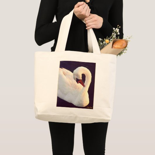 Mute Swan Leinwand Tasche (Vorderseite (Produkt))