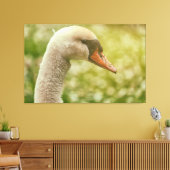 Mute Swan Leinwanddruck (Insitu (Wohnzimmer))