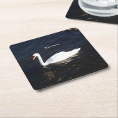 Mute Swan Paper Untersetzer (angewinkelt)