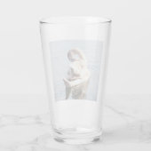 Mute Swan Preening Glas (Rückseite)