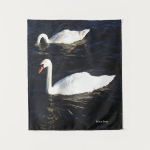 Mute Swan Tapestry Wandteppich