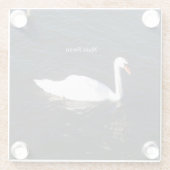 Mute Swan Untersetzer (Rückseite)