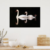 Mute Swans Poster (Küche)