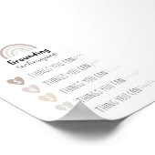 Mute tone Groundtechnique Poster (Ecke)