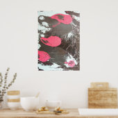 Mute Tropfen Orbs Poster (Küche)