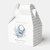 Mute Unterwasser-Krebskorbe Nautisches Brautparty Geschenkschachtel (Rückseite)