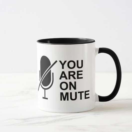 MUTE Zwei-Tonen-Kaffee-Tasse Tasse (Rechts)