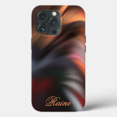 Muted Autumn Personal Name Case-Mate iPhone Hülle (Rückseite)