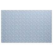 Muted Blue And White Wildflower Pattern Stoff (Yard (91,4 cm))