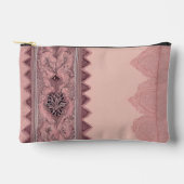 Muted blush pink & beige style AI art  Zubehörtasche (Vorderseite)
