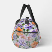 Muted Colorful Flowers Boho flower  Duffle Bag (Rechts)