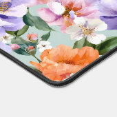 Muted Colorful Flowers Boho flower  Schreibtischunterlage (Ecke)