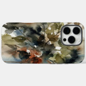 Muted Forest Watercolor Case-Mate iPhone Hülle (Rückseite (Horizontal))