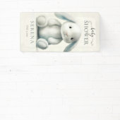Muted getufft Bunny BABY SHOWER Banner (InSitu)