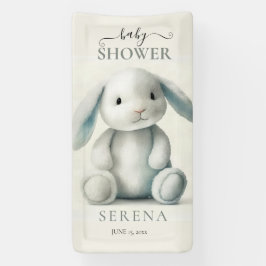 Muted getufft Bunny BABY SHOWER Banner