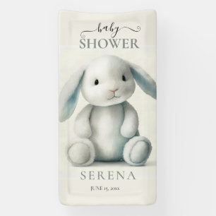 Muted getufft Bunny BABY SHOWER Banner