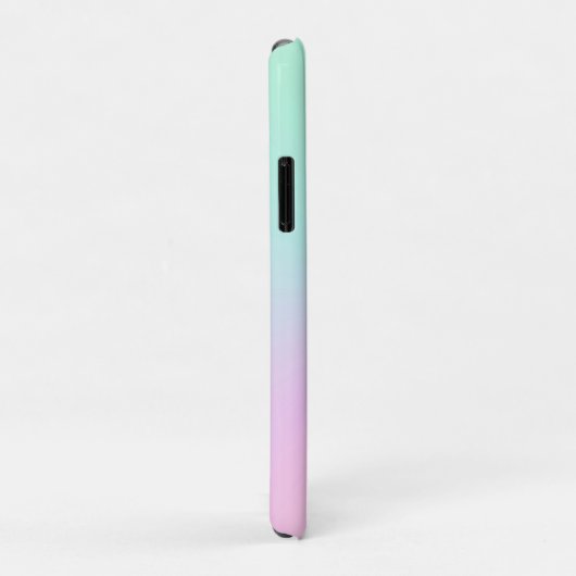 Muted Gradient Ombre Rainbow Case-Mate iPhone Hülle (Hinten/Rechts)