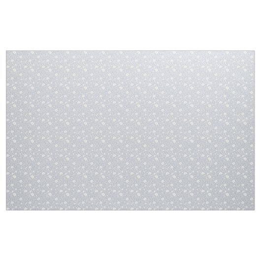 Muted Gray And White Wildflower Pattern Stoff (Yard (91,4 cm))